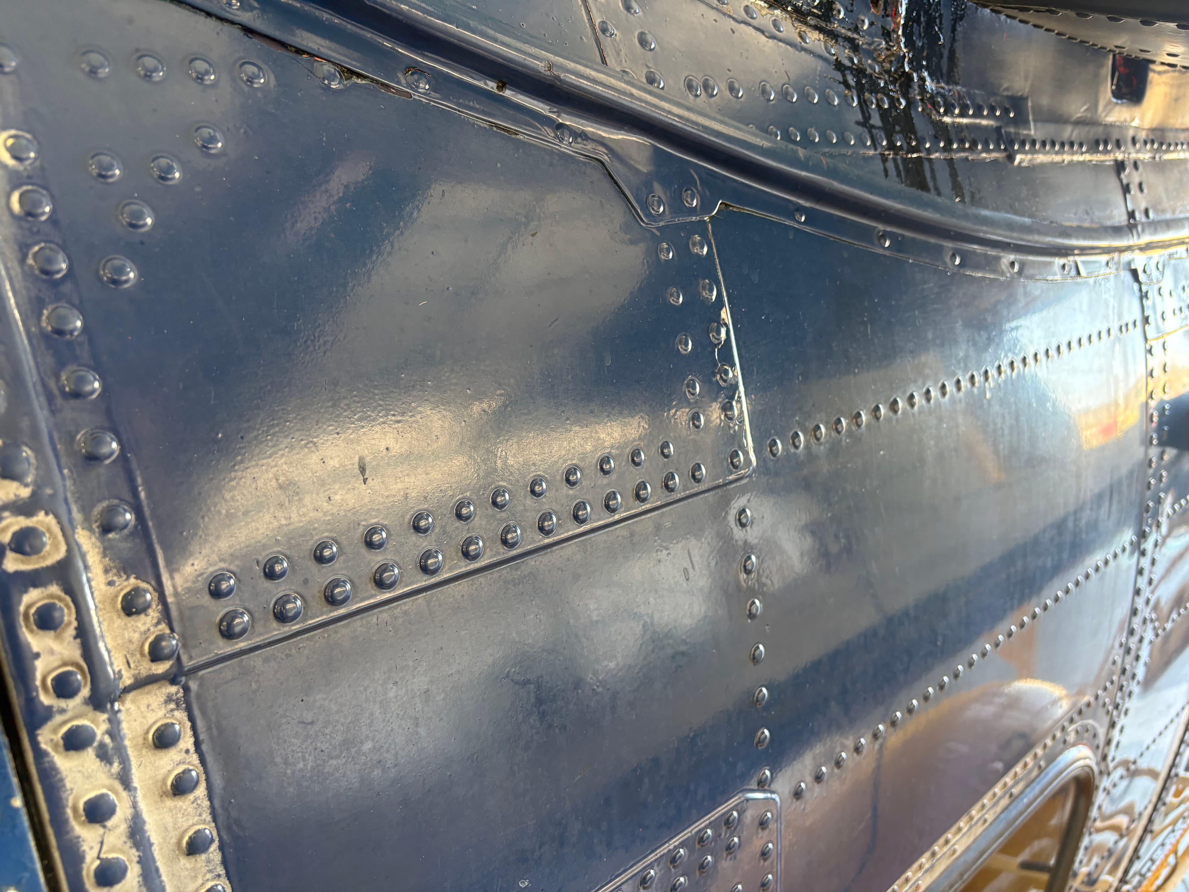 Helicopter Exterior Detail — before